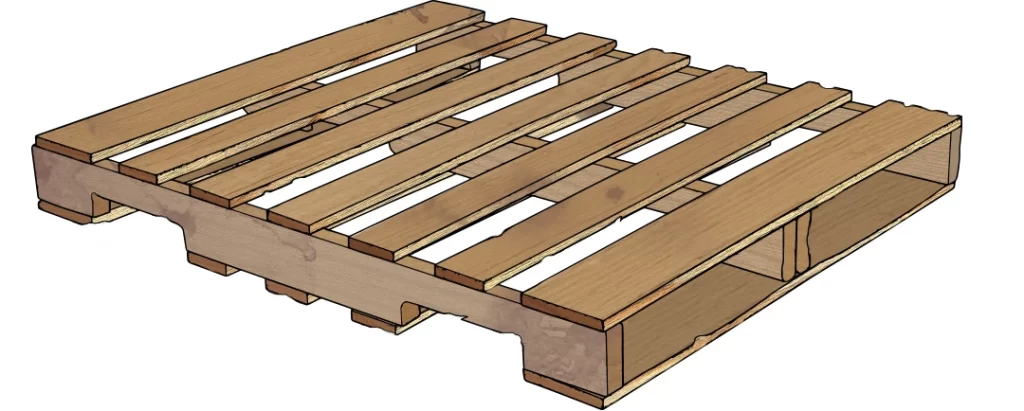 premium-b-grade-recycled-pallet graphic of b standard recycled pallet