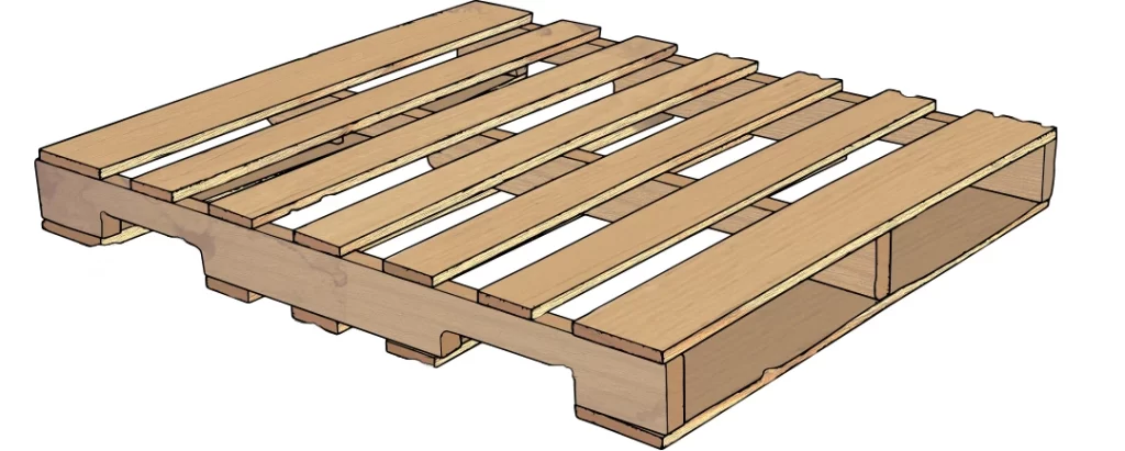 standard-a-grade-recycled-pallet graphic of recycled wooden pallet